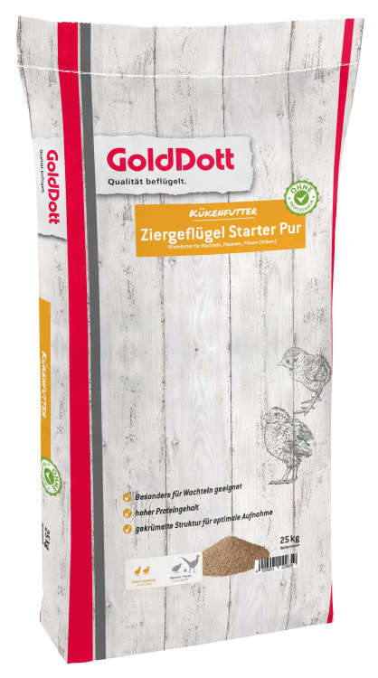 Golddott Ziergeflügelstarter Pur